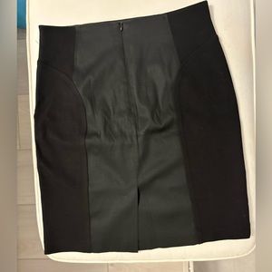 Tristan Black Midi Skirt